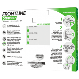 Frontline Combo Chat 6 Pipettes Solutions Antiparasitaires Dogteur