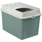 Berty Cat Toilet Top Rotho Mypet Vert d'eau