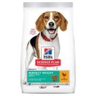 Hill's Science Plan Canine Adult Perfect Weight Medium Poulet 12 kg