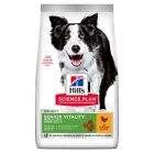 Hill's Science Plan Youthful Vitality Chien Medium Breed adult 7+ poulet 10 kg- La Compagnie des Animaux