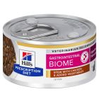 Hill's Prescription Diet Feline Gastrointestinal Biome mijotés 24 x 82 g