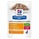 Hill's Prescription Diet Chat C/D Urinary Stress + Metabolic 12 x 85 g