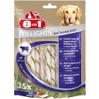 8in1 Twisted Sticks Beef XS pour chien x35- La Compagnie des Animaux