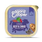 Edgard & Cooper Barquette Boeuf et Canard pour chien 11 x 150 g - La Compagnie des Animaux