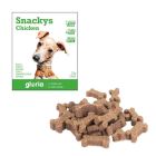 Gloria Snakys friandises au poulet sans gluten pour chien 75 g - Dogteur