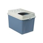 Berty Cat Toilet Top Rotho Mypet Bleu