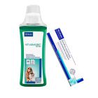 Pack Dentaire Virbac: 1 Dentifrice Enzymatique goût volaille Virbac + 1 Vet Aquadent Fresh 250 ml