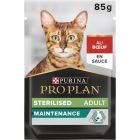 Purina Proplan Chat Maintenance Sterilised Boeuf 26 x 85 g