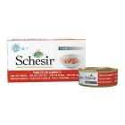 Schesir Thon Crevettes gelée pour chat multipack 6 x 50 g