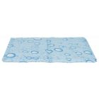 Trixie Matelas rafraîchissant Bleu clair 40 x 30 cm - La compagnie des animaux