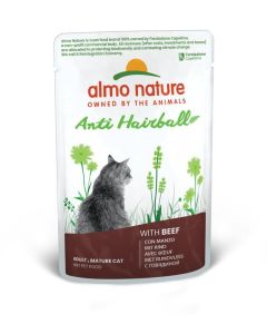 Almo Nature Chat Functional Hairball Boeuf 30 x 70 g