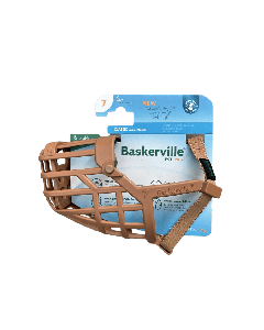 Muselière Baskerville Muzzle Beige T7