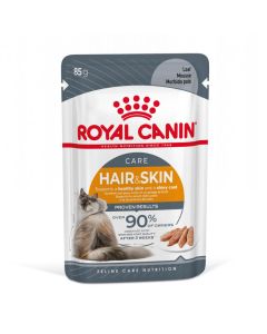 Royal Canin Féline Care Nutrition Hair & Skin sauce 12 x 85 g