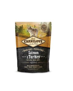 Carnilove Saumon et Dinde Dog Adult Large 1,5 kg - Destockage