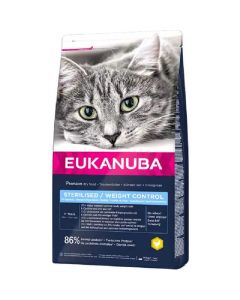 Eukanuba Chat Adult Sterilised/Weight Control 10 kg