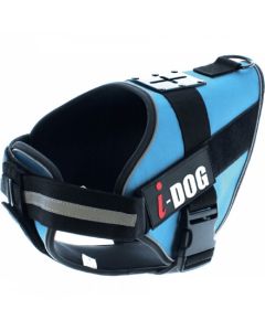 I-DOG Harnais neo-CAM Bleu/Gris XL - Destockage