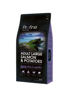 Profine Croquettes Chien Adulte Large au Saumon 15 kg