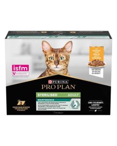 Purina Proplan Chat Maintenance Sterilised Poulet 10 x 85 g