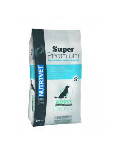 Nutrivet Super Premium Croquettes Chien Adult Balance 23/11 15 kg