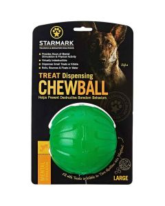 Starmark Jouet Treat Dispensing Chew Ball Ø 10 cm L