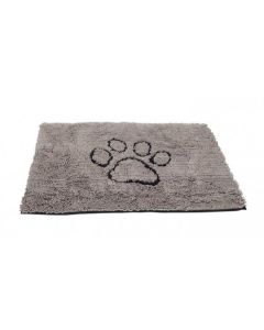 Tapis absorbant Dirty Dog Doormat gris pour chien M - Dogteur