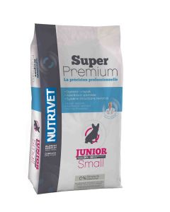 Nutrivet Super Premium Croquettes Chien Small Junior 26/16 15 kg - Destockage