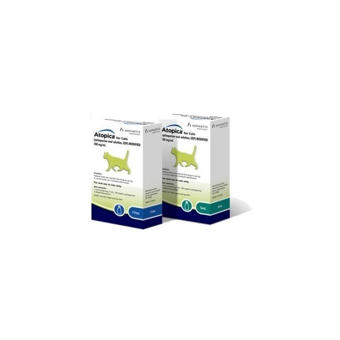 Atopica Chat 5 Ml Medicament Veterinaire