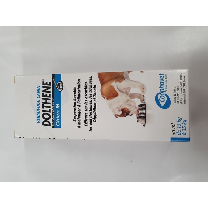 Dolthene M Chien De 13 A 33 Kg 50 Ml Chiens Dogteur