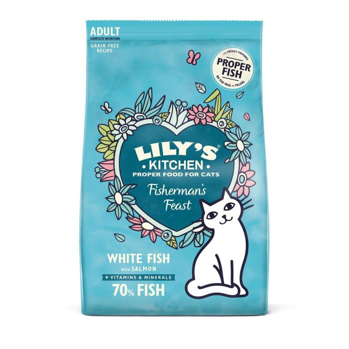 Lily S Kitchen Croquettes Sans Cereales Au Poisson Chat 2 Kg