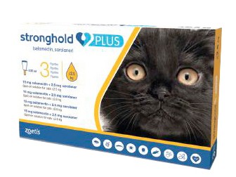 Stronghold Plus 15 2 5 Mg Chat Entre 2 5 Kg 3 Pipettes Dogteur